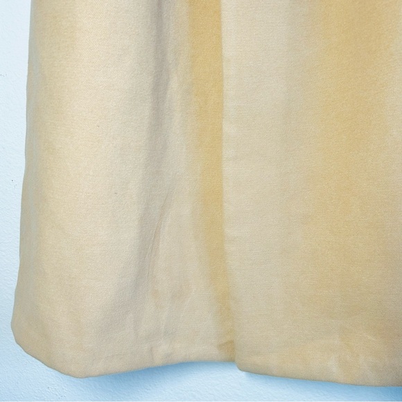 JustFab Camel Long Belted Full Length Trench Coat - Picture 7 of 7